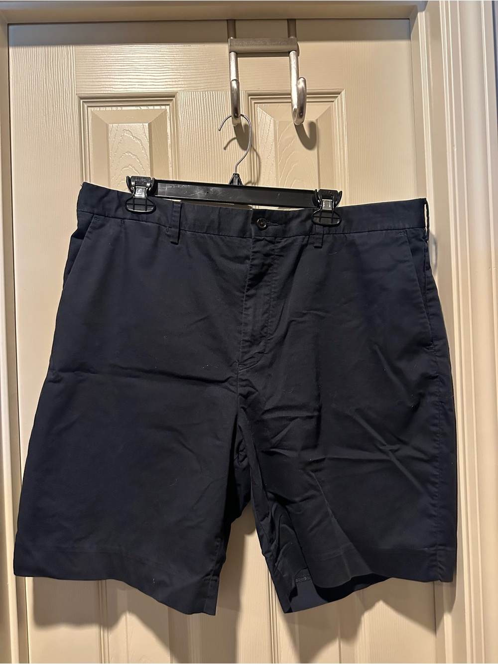 Polo by Ralph Lauren Navy Flat-Front Men's Shorts Stretch Classic Fit